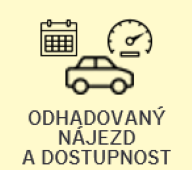 odhadovaný nájezd